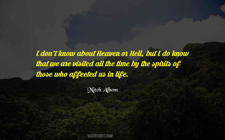 Heaven Or Hell Quotes #1828978