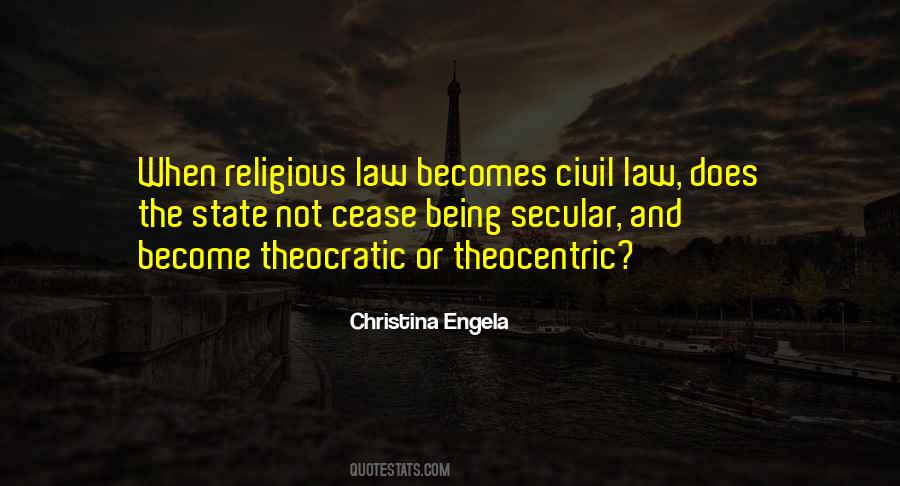 Religious Law Quotes #767999