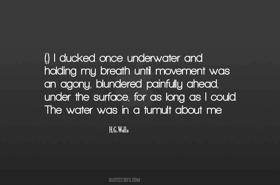 Under Water Quotes #123216