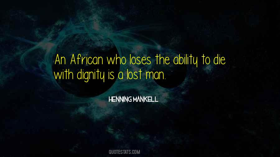 Lost Man Quotes #1680782