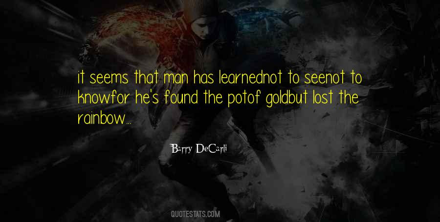 Lost Man Quotes #248056