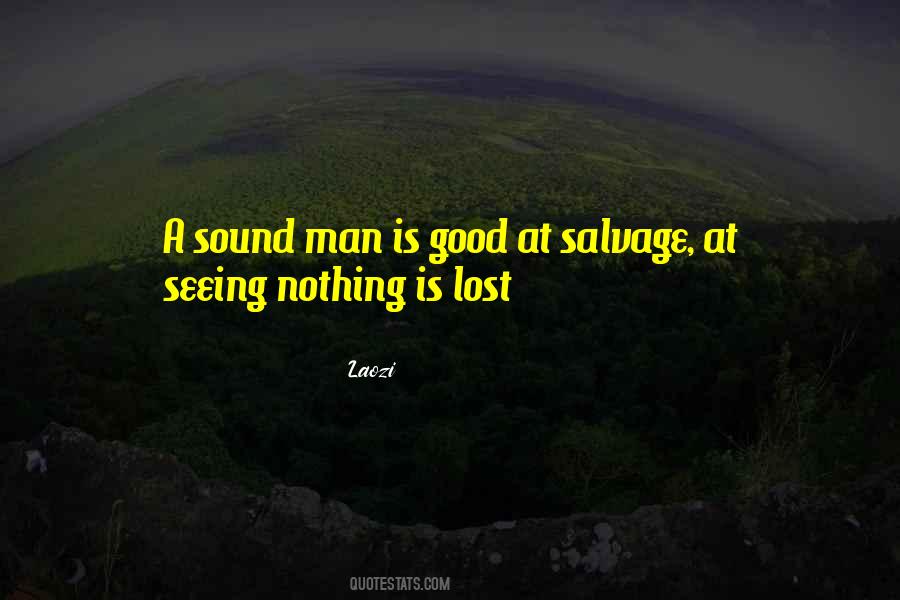 Lost Man Quotes #267664