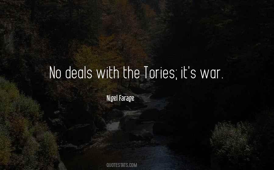 Quotes About Tories #1591602