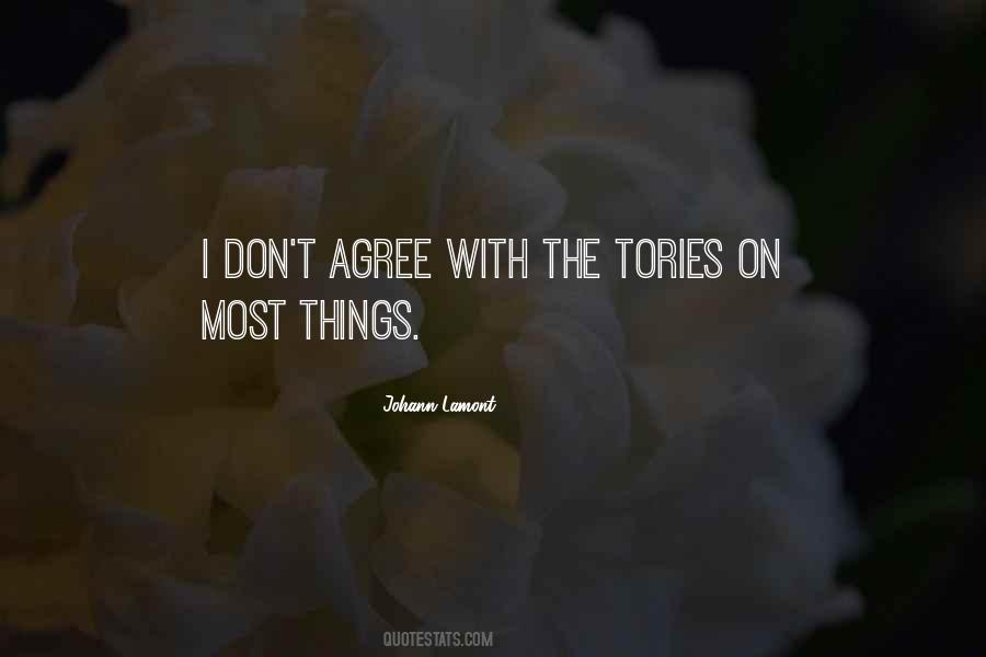 Quotes About Tories #81374