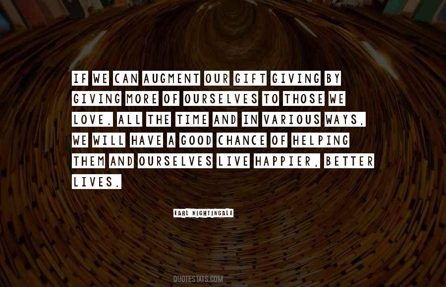 Quotes About Giving And Helping #1052931