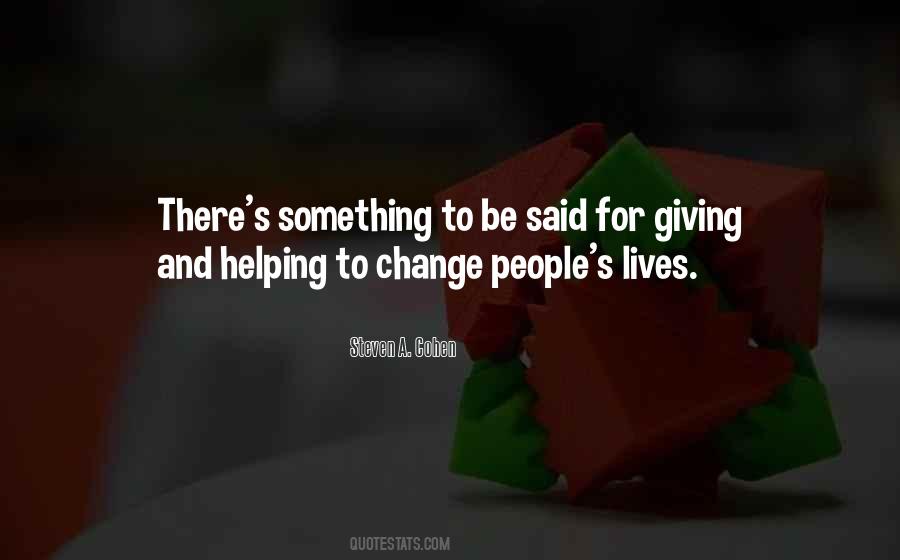 Quotes About Giving And Helping #1067515