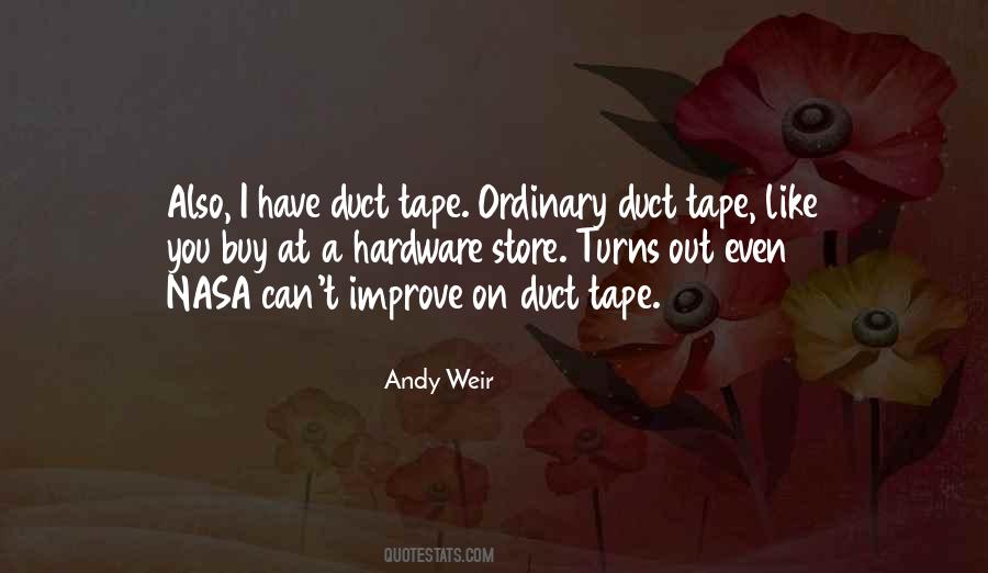 Quotes About Duct Tape #1454839