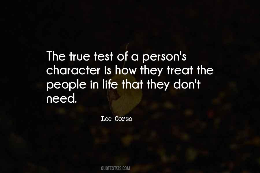 Quotes About A Person's True Character #1005948