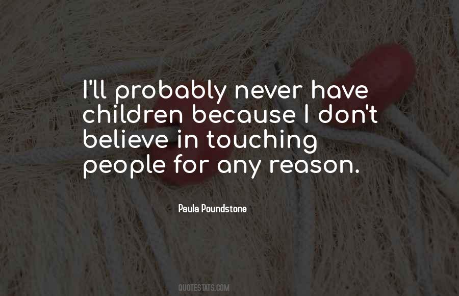 Touching People Quotes #1684295