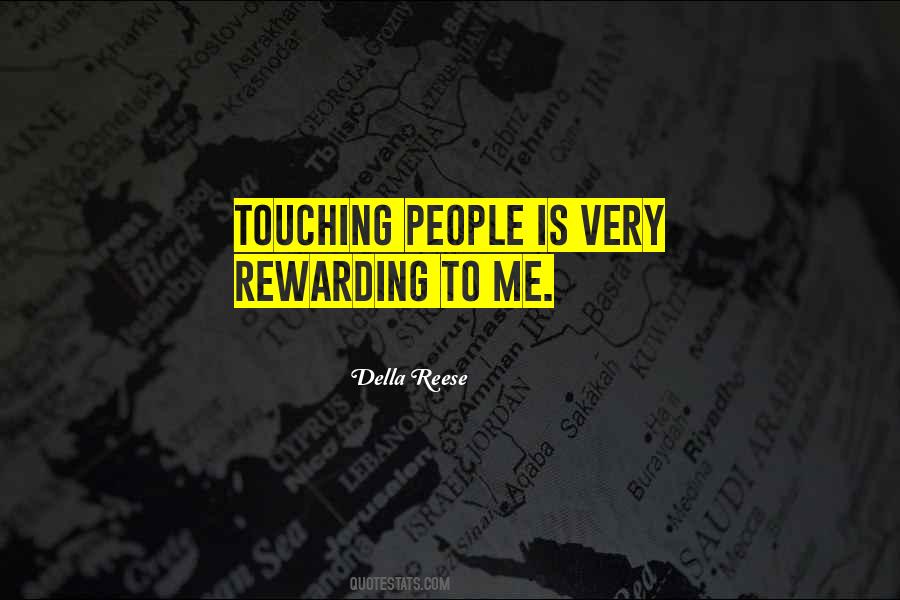 Touching People Quotes #273022