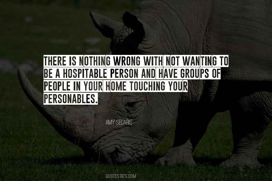 Touching People Quotes #83951
