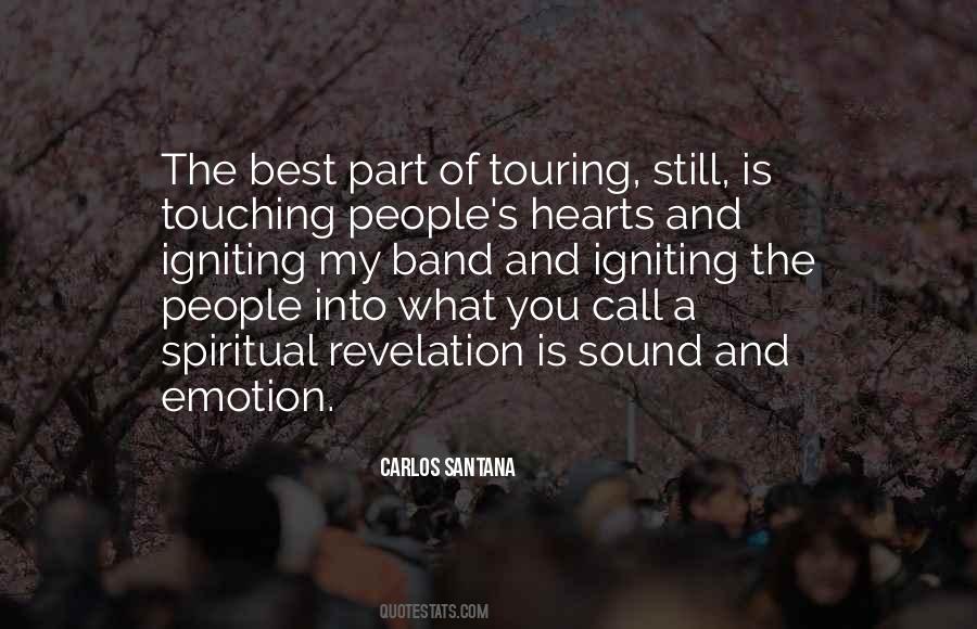 Touching People Quotes #924261