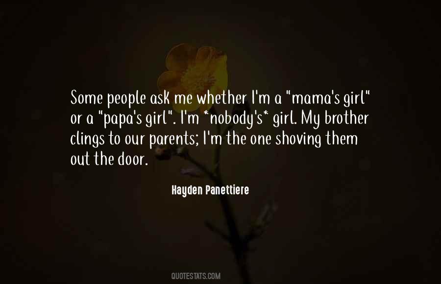 Quotes About Papa's Girl #882213