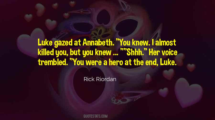 Quotes About Annabeth Chase #1810894