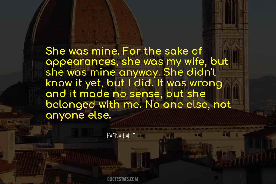 Wife But Quotes #1259438