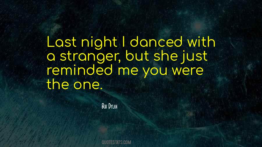 Quotes About One Night With You #790592