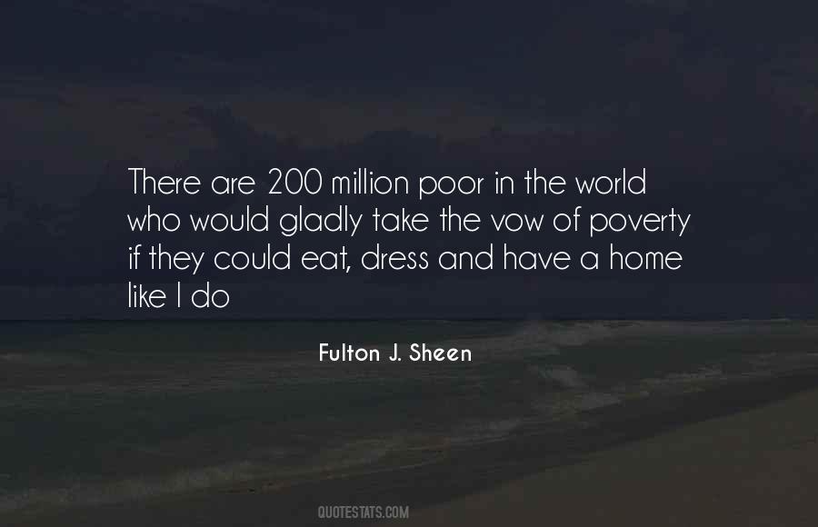 Quotes About World Poverty #123542