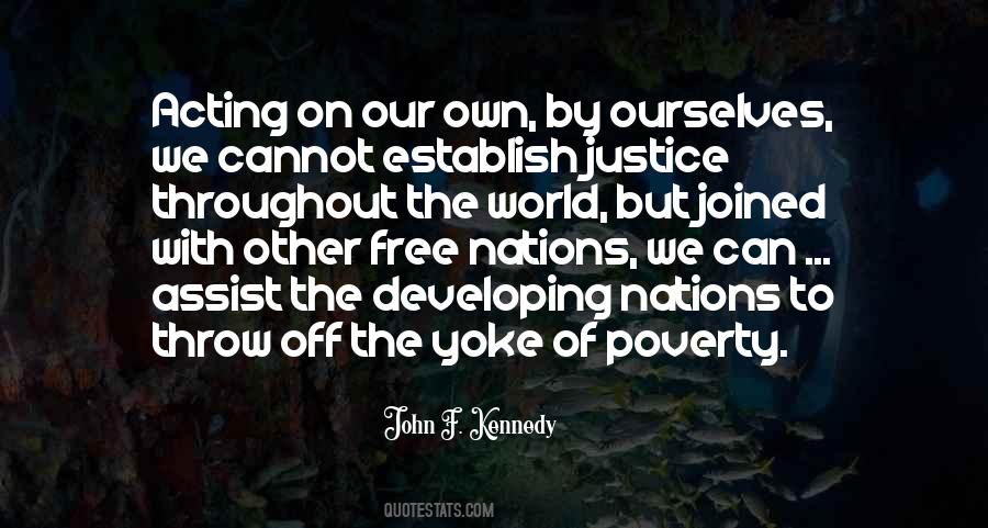 Quotes About World Poverty #159774