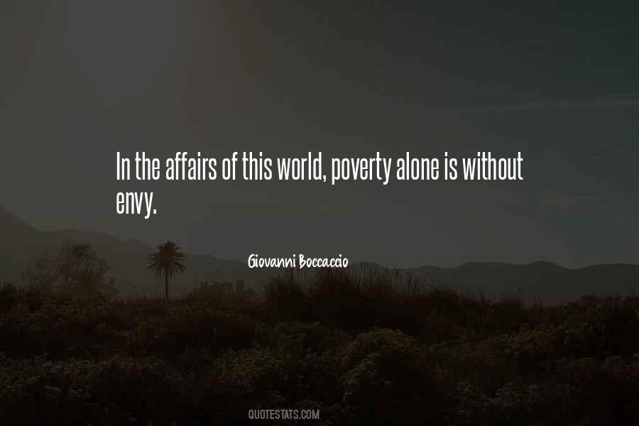 Quotes About World Poverty #199040