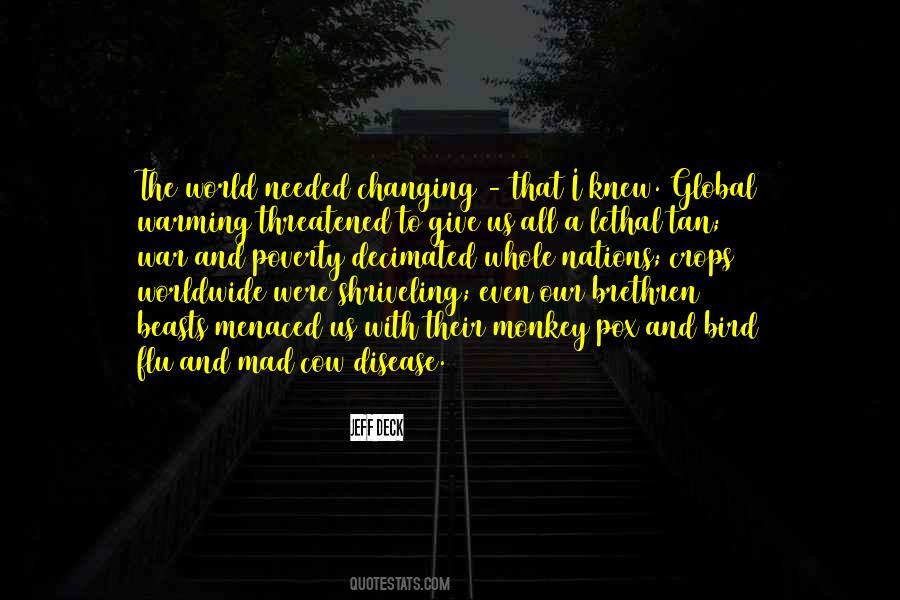 Quotes About World Poverty #318777