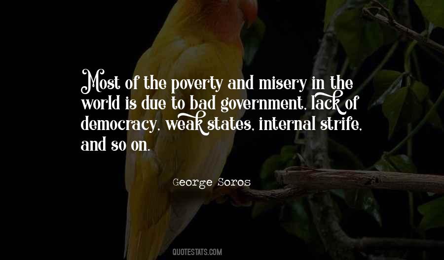 Quotes About World Poverty #463064