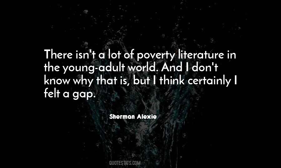 Quotes About World Poverty #4666