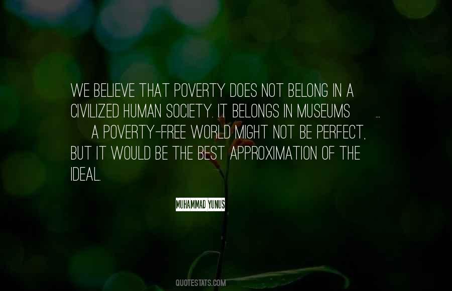 Quotes About World Poverty #548702