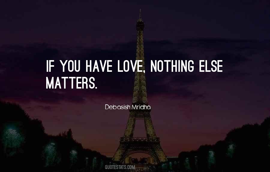 Quotes About Life Matters #27304