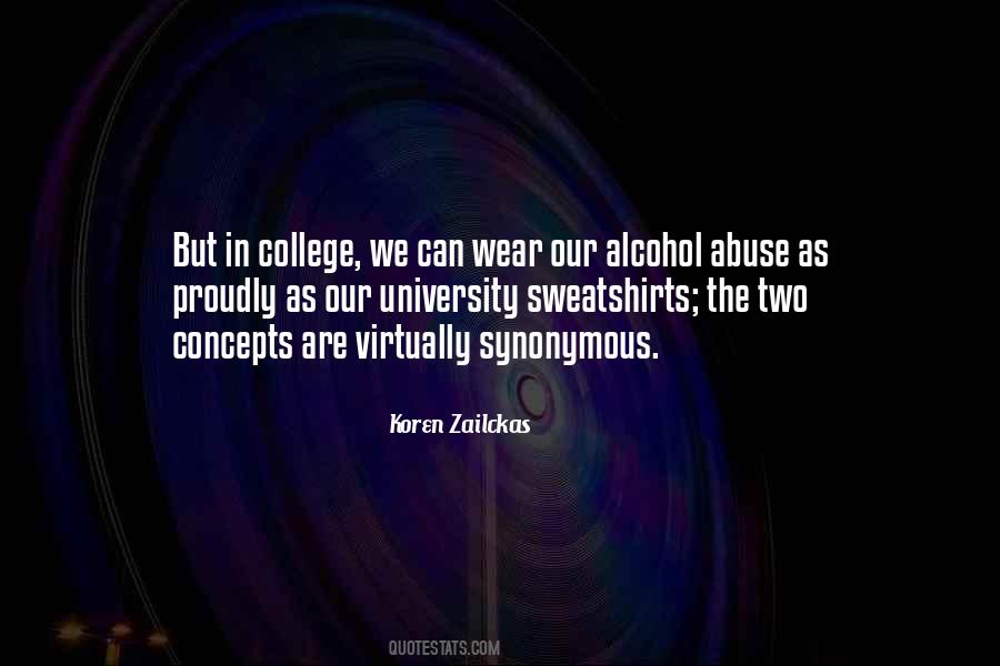 Quotes About Alcohol Abuse #357829