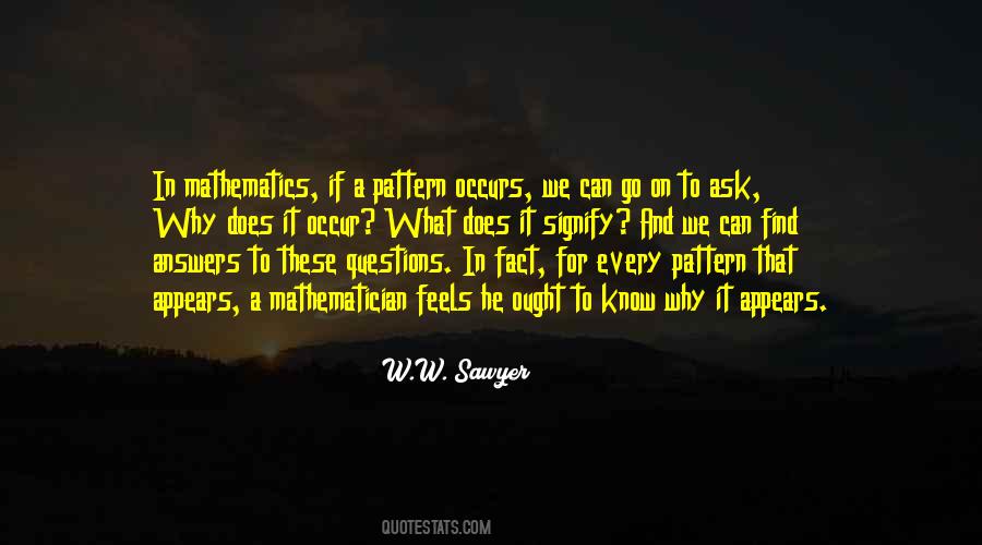 Mathematics What Quotes #1556760