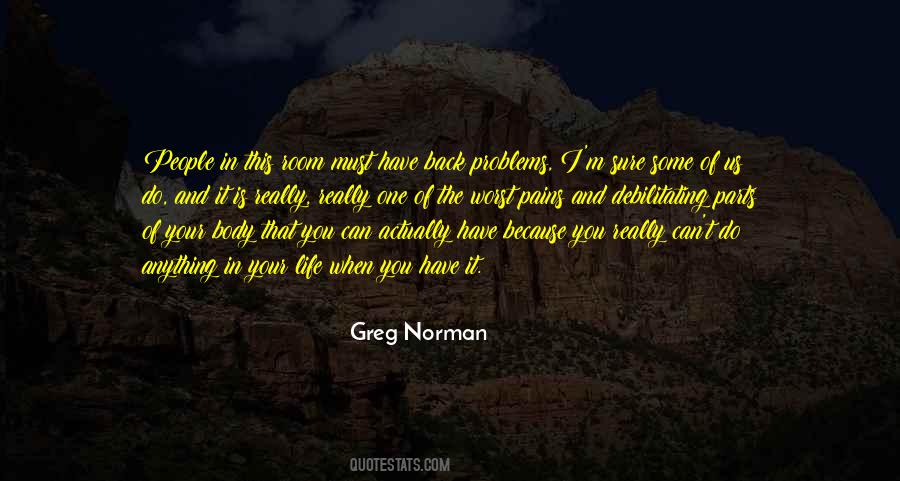 Back Problems Quotes #1866508