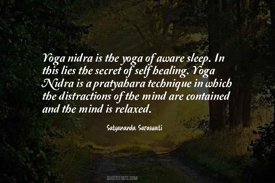 Quotes About Yoga Nidra #874747