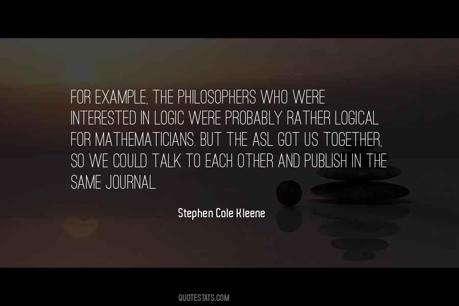 Quotes About Philosophers #1379457