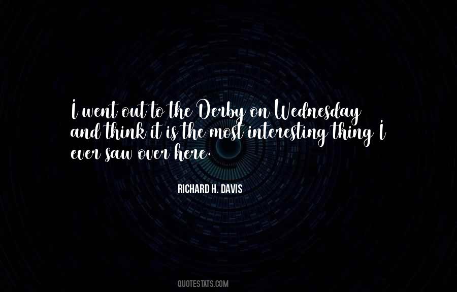 Quotes About Derby #228246