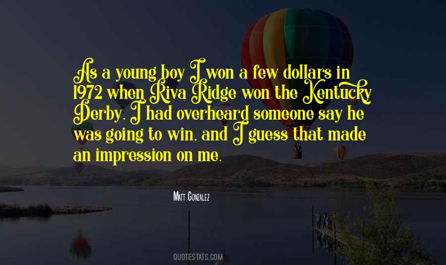 Quotes About Derby #257901