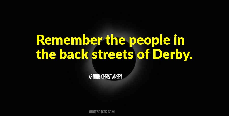 Quotes About Derby #296111