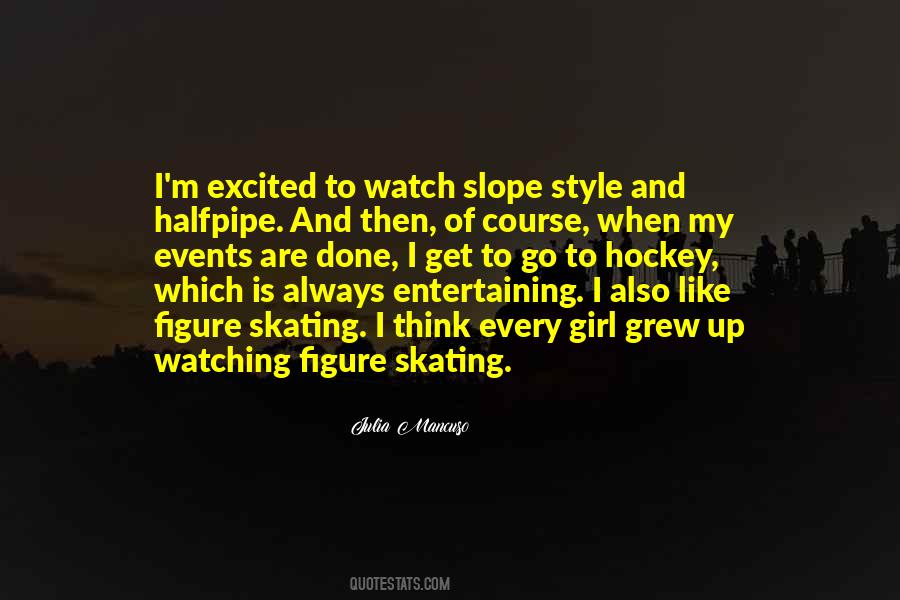 Hockey Skating Quotes #1765160