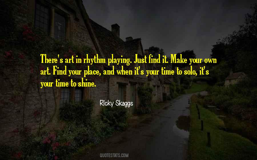 Quotes About Rhythm In Art #937146