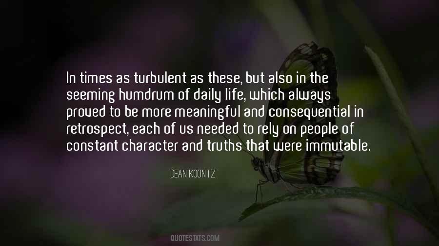Immutable Character Quotes #1443479