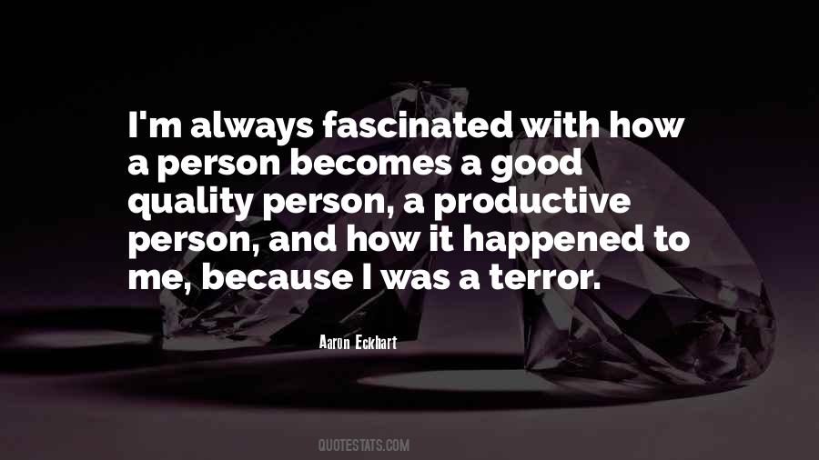 Immutable Character Quotes #410533