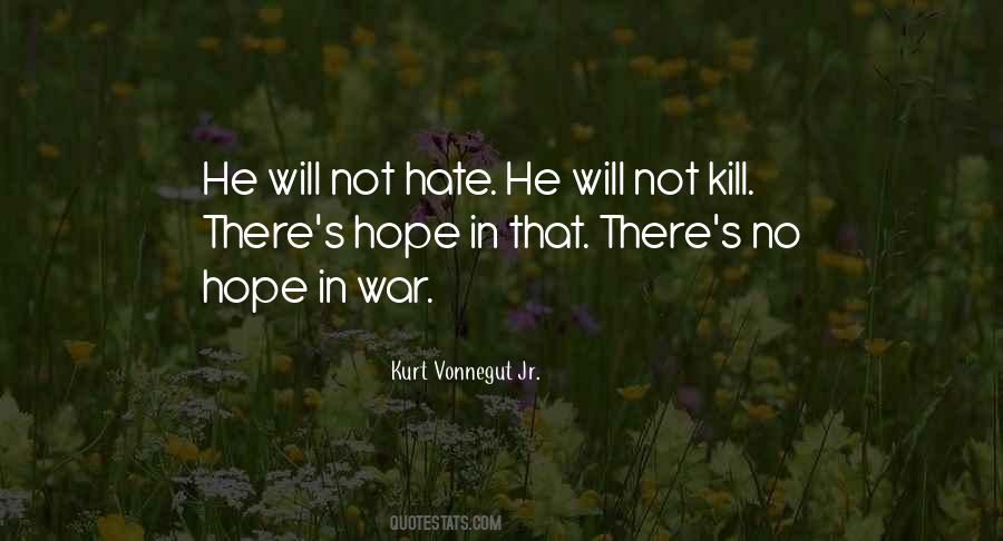 Hope War Quotes #433838