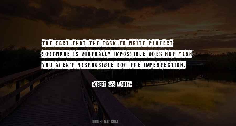 Quotes About Imperfection #1304766