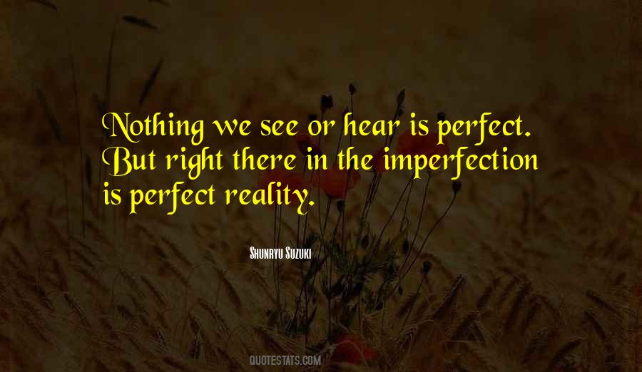 Quotes About Imperfection #1698925