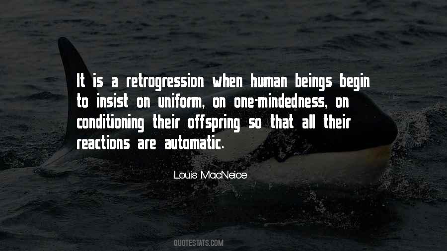 Quotes About Retrogression #1308353