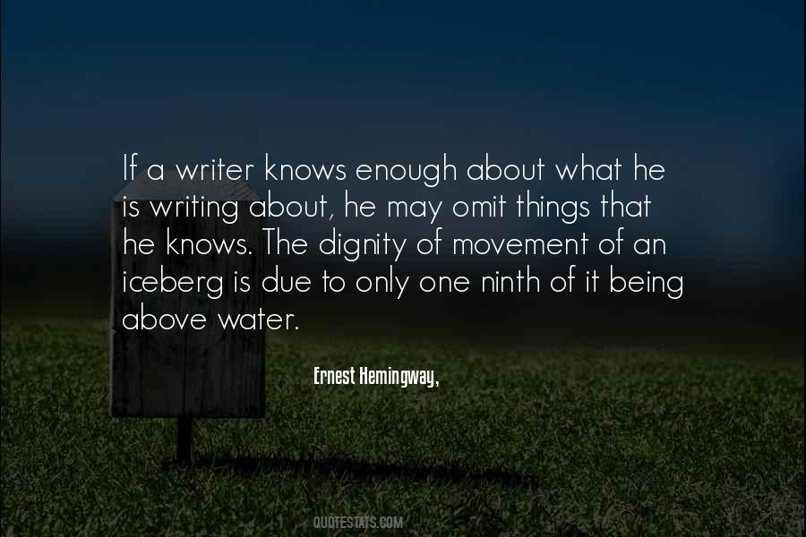Writer Writing Quotes #68421