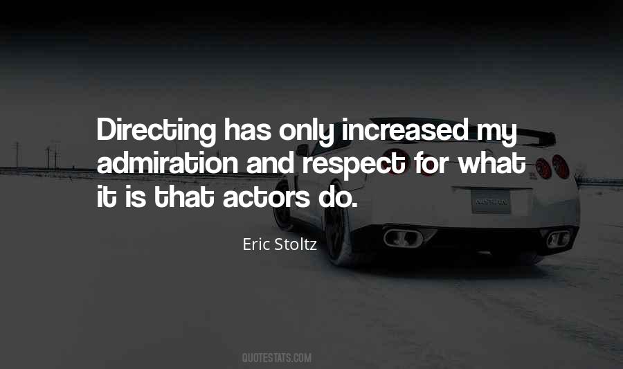 Quotes About Directing Actors #1230343