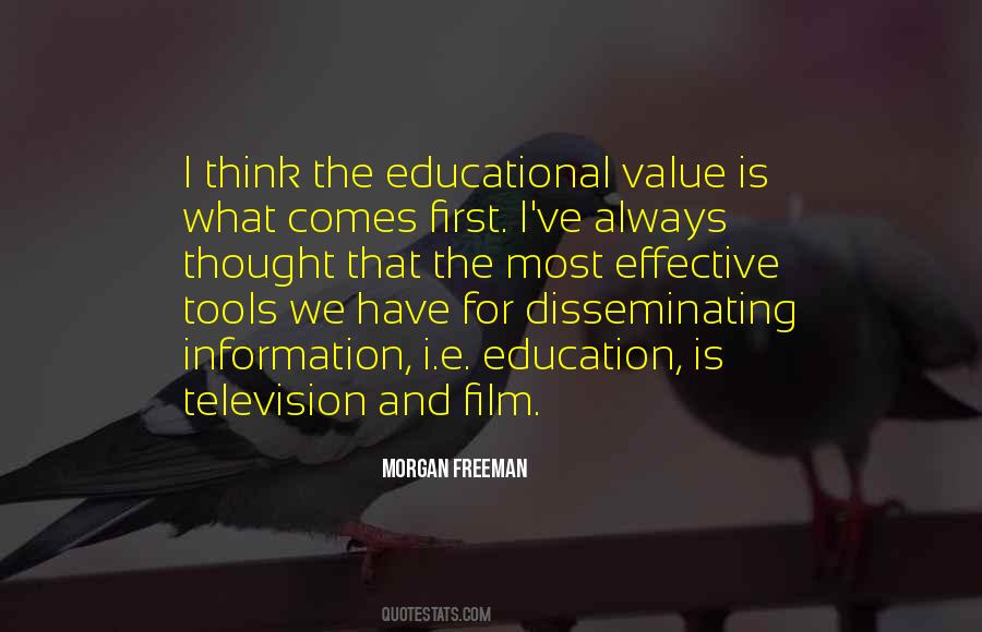 Quotes About Television And Education #1211295