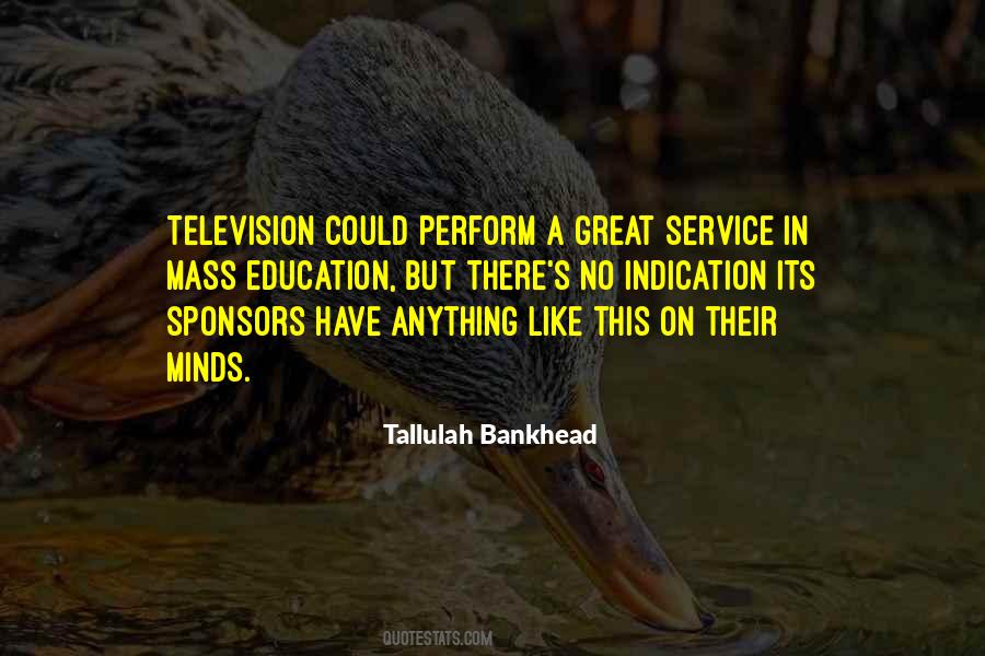 Quotes About Television And Education #289833