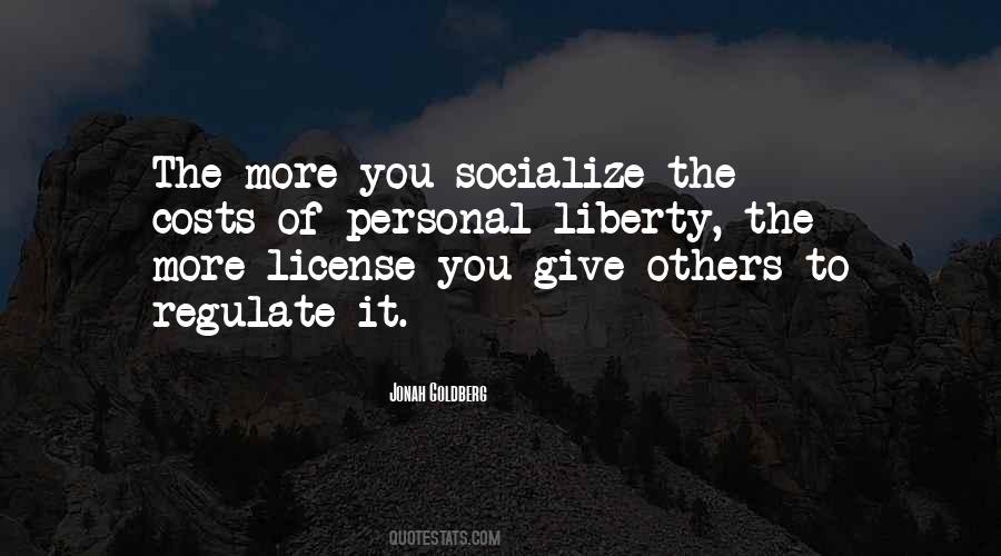 Personal Liberty Quotes #1844395