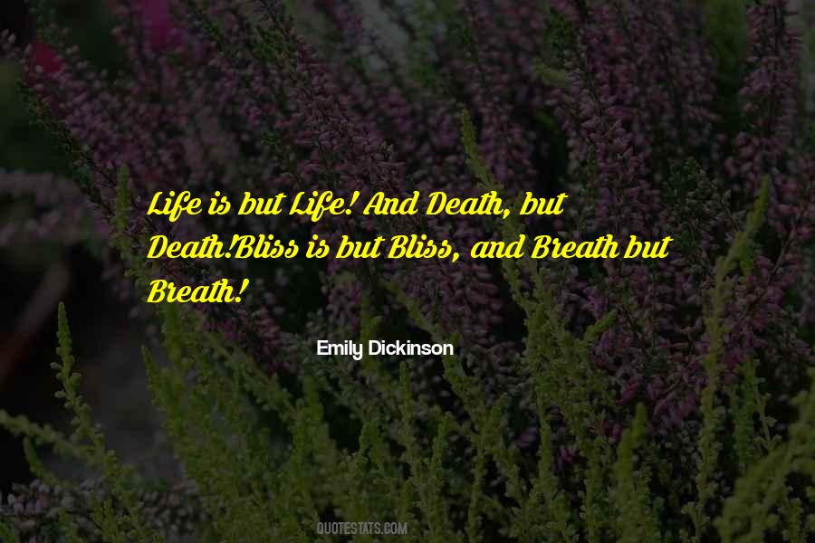 Death Emily Dickinson Quotes #1550767